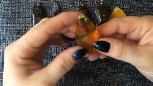 КУЛОНЫ ИЗ НАТУРАЛЬНОГО ЯНТАРЯ