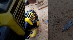 Запуск тримера касилки после зимы