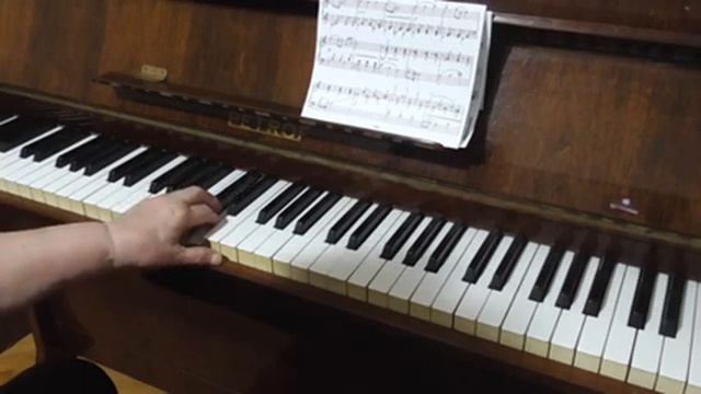 Разучиваем на ф-но: Чайковский Сладкая греза