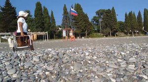 Пляж Горный воздух в разгар сезона. 27 июля