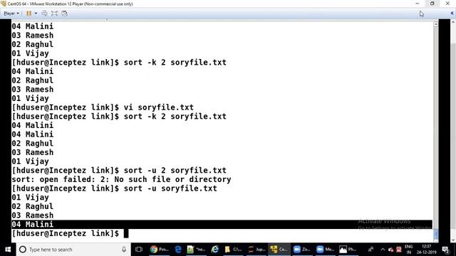 Shell Scripting Crash Course - Beginner Level(grep,egrep,fgrep,find,sort,head,tail,comm,cmp,diff)