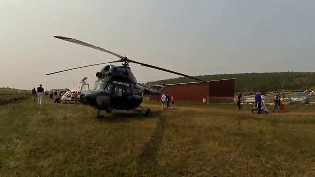 Авиашоу в поселке Оёк (Иркутская область) - наземная экспозиция