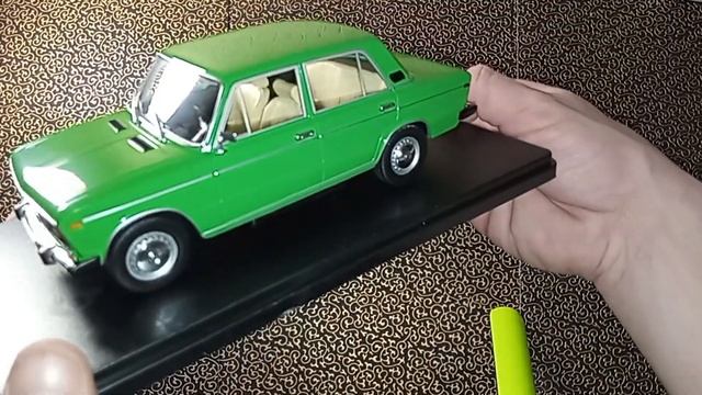 ВАЗ 21061 "Жигули" 1:24. Легендарные советские автомобили. Hachette. #91.