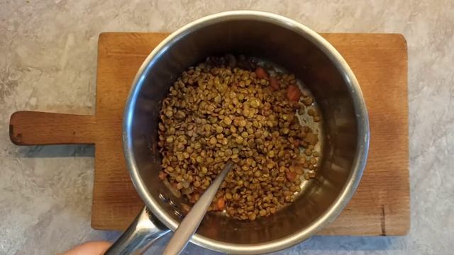 Постный и питательный суп пюре из чечевицы