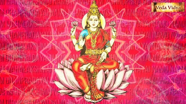 Mahalakshmi Mantra 108 times | Om Mahalaxmi Namo Namah Om Vishnu Priya | Laxmi Mantra for Money
