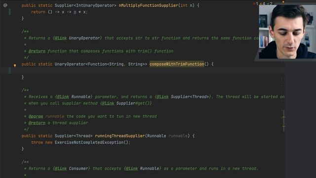 Crazy Lambdas Exercise Overview | Java Practice смотреть онлайн