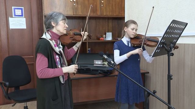 Мастер-класс Кесельман Марины Иосифовны (скрипка)