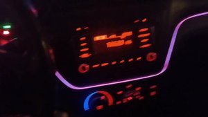 Неоновая нить. Подсветка панели Киа рио 3.Kia rio 3.