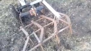 Борона к мотоблоку своими руками