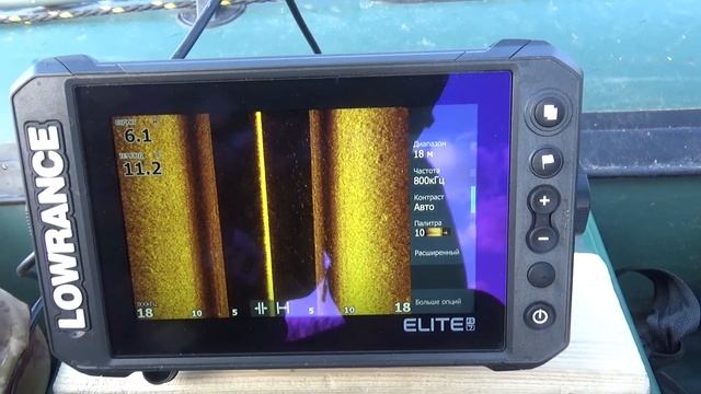 LOWRANCE ELITE FS и LOWRANCE ELITE Ti2 с датчиком Acitve Imaging 3-в-1. Обзор эхолотов на воде. смотреть онлайн