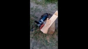Бюджетный шлифовальный станок из болгарки