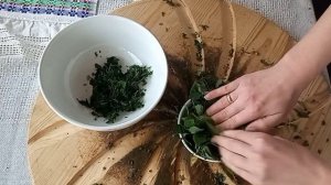 Ферментация листьев сливы