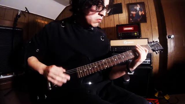 Chunky riffs Metal with my Gibson Les Paul Cm смотреть онлайн