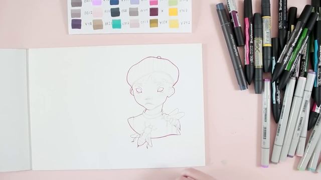 ПЕРВЫЙ СКЕТЧ МАРКЕРАМИ нужны ли они?
