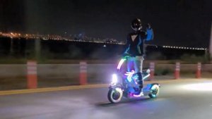 WEPED Cyberfold... 72v180ah / 130kph top speed