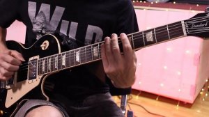 Как правильно ставить левую руку на Гибсоне  Gibson Les Paul Standard