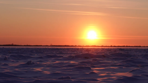 Прогулки по Хабаровску. Закат над Амуром..