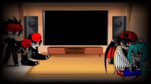 FNF react to VS BLUEBALL INCIDENT 2.0 [FULL EPISODES] || Friday Night Funkin