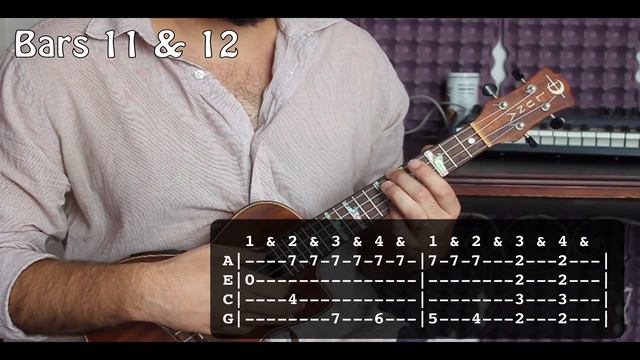 Delta Blues Turnaround in E - Ukulele Blues Tutorial смотреть онлайн
