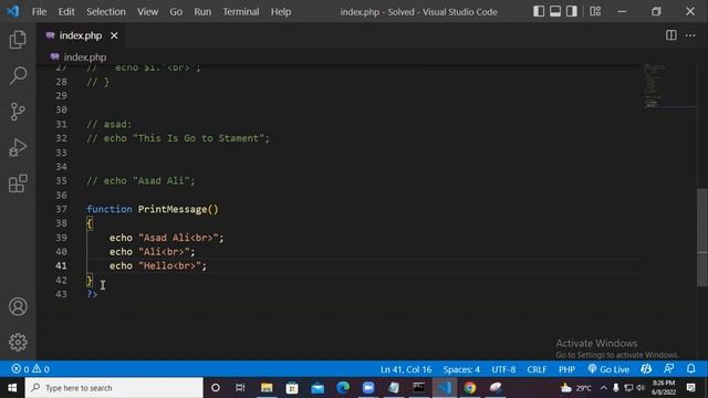 Functions In PHP | ?? Urdu | Hindi Tutorial in PHP #14 ✅  Part 1