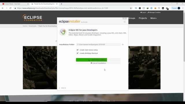 INSTALLING ECLIPSE - How To Install Eclipse In Telugu - Install Eclipse On Windows 7,10,8,8 1!Telug смотреть онлайн