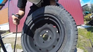 Как надеть резину на разварки / How to mount tires by hand