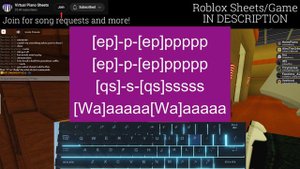 Imagine Dragons - Believer (EASY Roblox/Virtual Piano Tutorial)