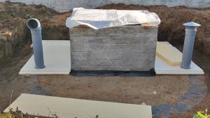 Утепление погреба пенополистиролом и последний штрих - засыпка