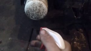 Отмываем двигатель от мазута при помощи раствора химии!