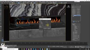 Создаём материал огонь в 3d max Corona