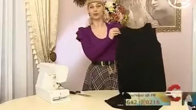 Кройка и шитье маленького черного платья для начинающих портных