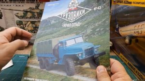 Урал 375Д. АвтоЛегенды СССР - Грузовики №43. / Ural 375D. AutoLegends of the USSR-Trucks No. 43.