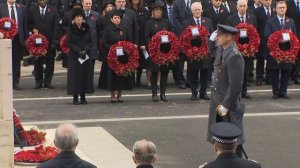Royals Attend Remembrance Day Service in Whitehall