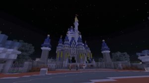 Minecraft Disney World - Cinderella Castle!