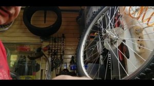 Меням подшипники в заднем колесе горного велосипеда