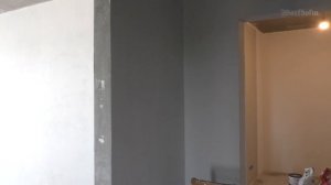 Нанесение декоративной краски.