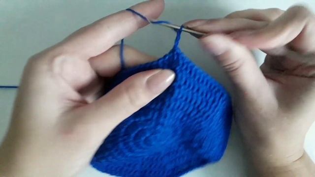 Вязание прихватки крючком