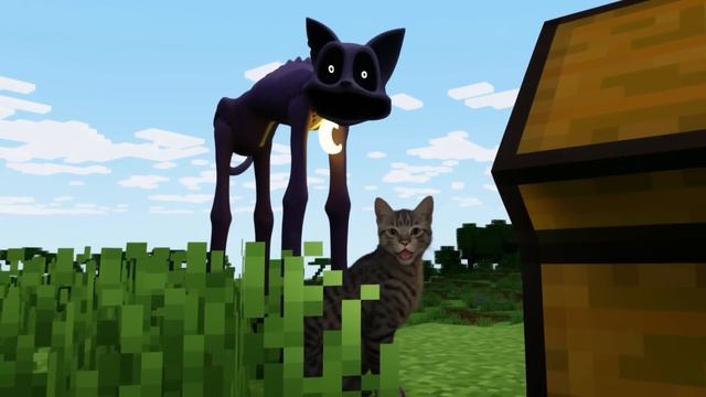 CatNap и девочка засыпаны песком по самые головы! смотреть онлайн