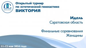 Идель, финальные соревнования, Открытый турнир "Виктория"