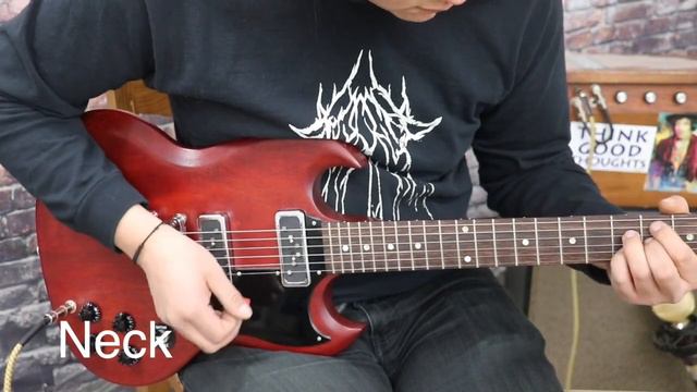 Porter Ricochet P90 Demo in a Gibson SG смотреть онлайн
