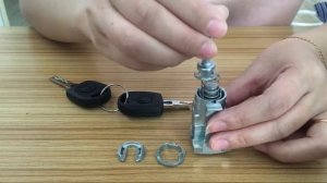 Цилиндр личинка двери авто VW AUDI SKODA VAG Фольксваген левый и правый дверной замок цилиндр для V