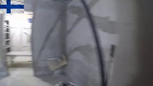 штукатурка цокольного этажа .