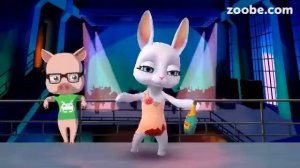 Зайка Zoobe 23 февраля