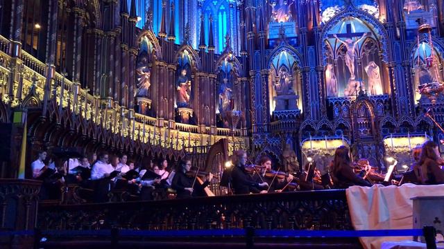 A luminous experience in the heart of Montreal's Notre-Dame Basilica смотреть онлайн