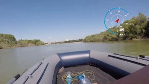 Замер скорости Флагман 420К и Вихрь30