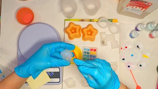 кольца из эпоксидной смолы, бабочки? и звезда⭐ смотреть онлайн