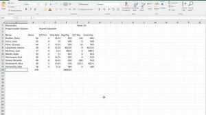 Excel Module #1