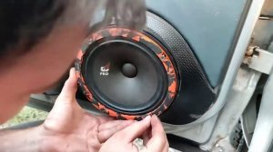 Замена динамиков DLS R6A на динамики DL Audio gryphon pro 165 в Ниве Шевроле