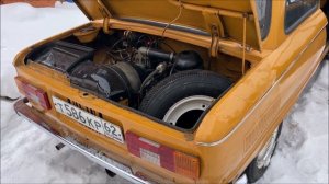 Запорожец в мороз