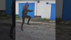 сальто боковое, колесо без рук